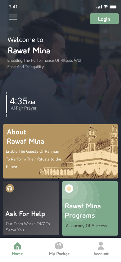 Rawaf Mina pilgrimage companion home